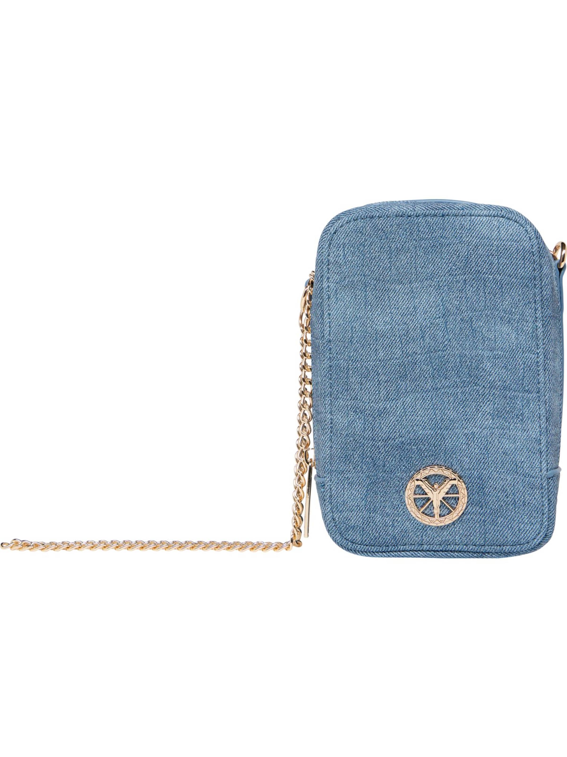 Carlo Colucci Crossbody bag ' di Lascio ' in Blue: front