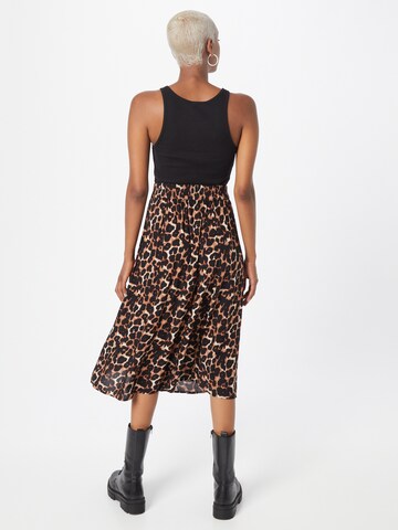 PIECES Skirt 'CARLA' in Brown