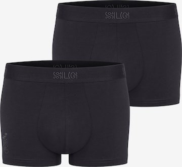 SLOGGI Boxershorts ' SLG Base ' in Zwart: voorkant
