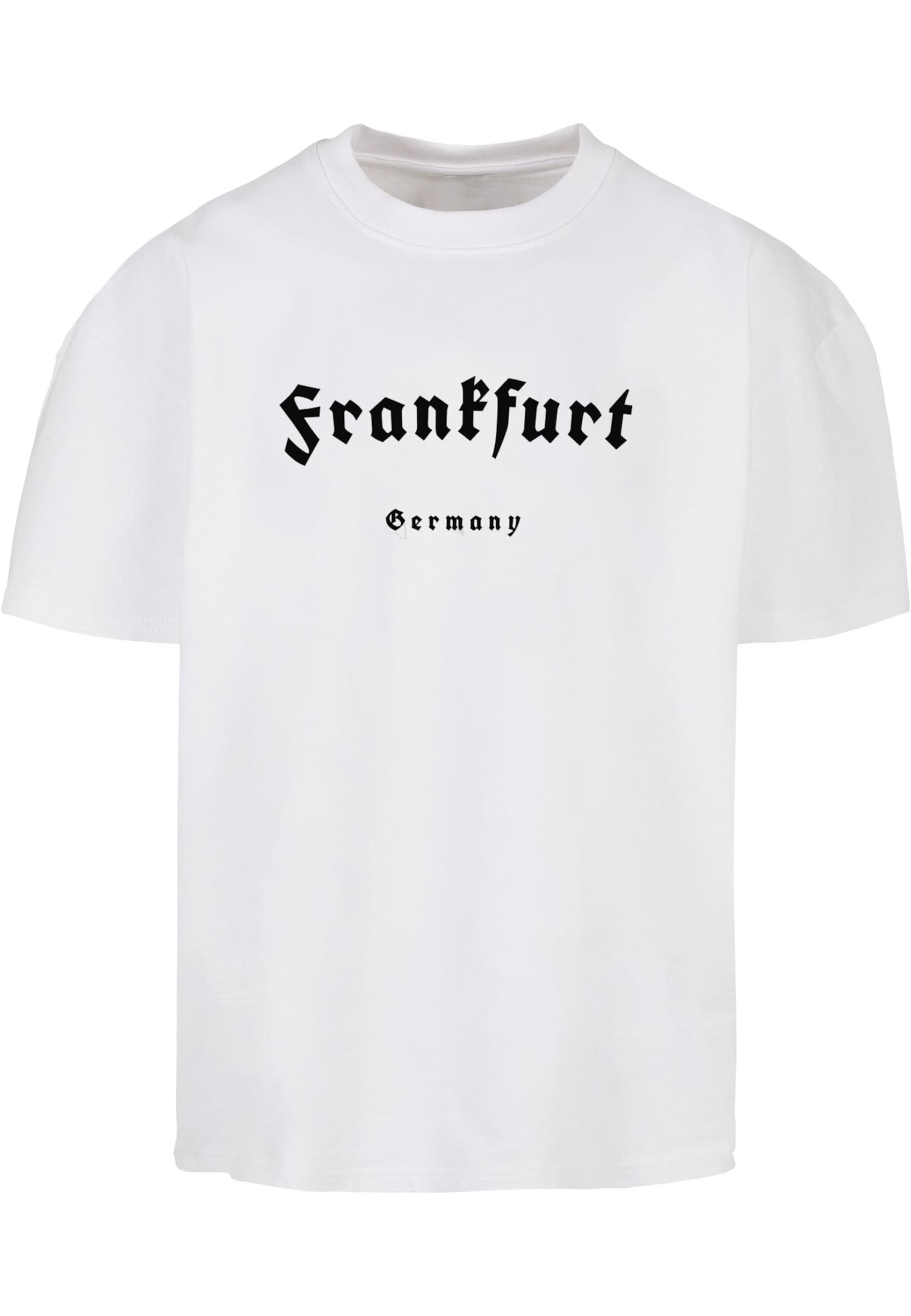Merchcode Majica 'Frankfurt' | bela barva: sprednja stran