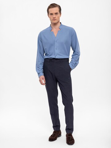 Coupe slim Pantalon Antioch en bleu