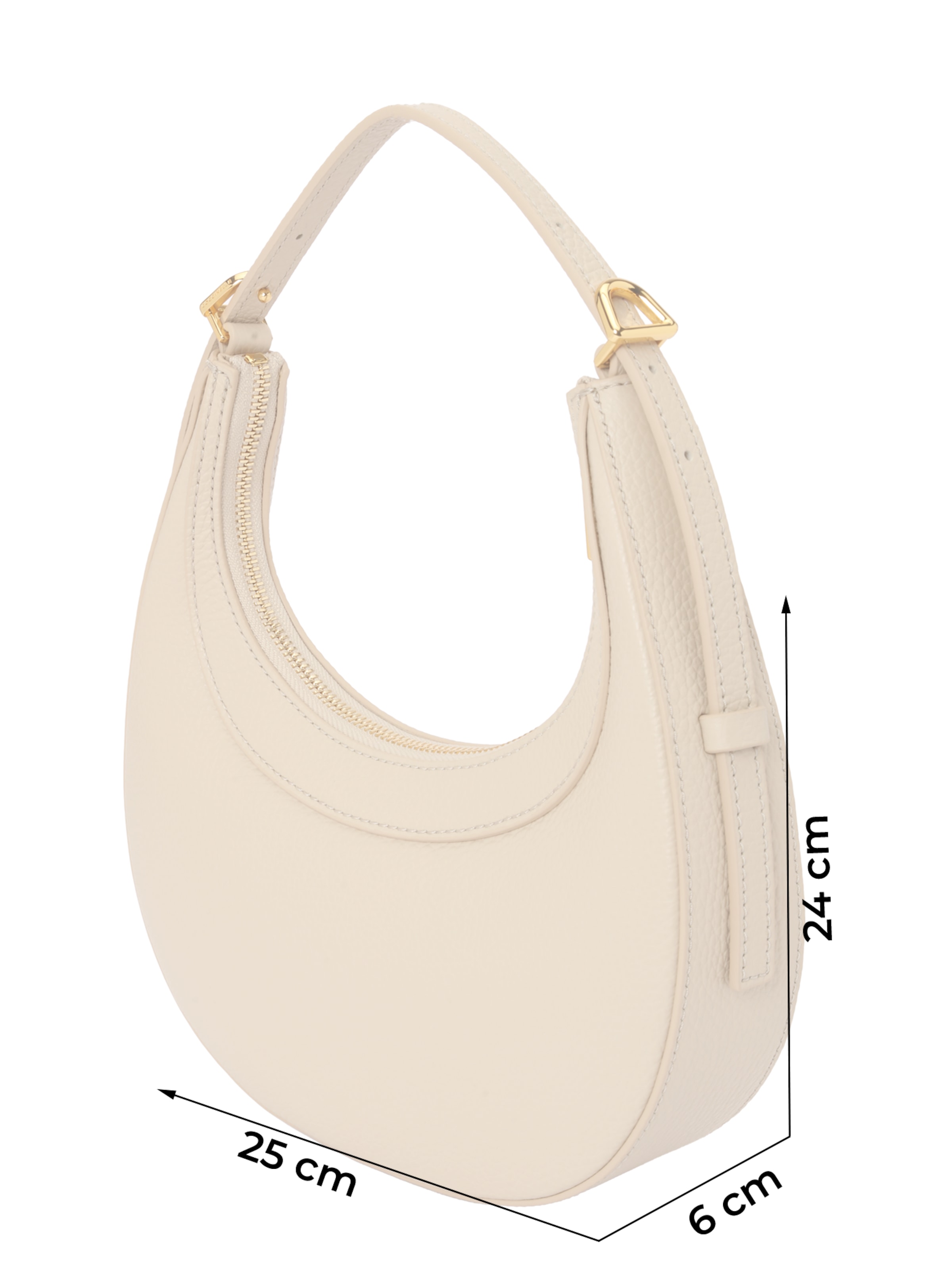 Coccinelle Taška přes rameno – šedá