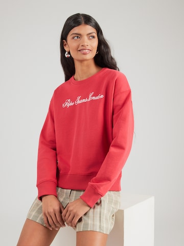 Pepe Jeans Mikina – pink: přední strana