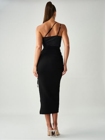 BWLDR Φόρεμα 'INDIA X Kristina' σε μαύρο: πίσω