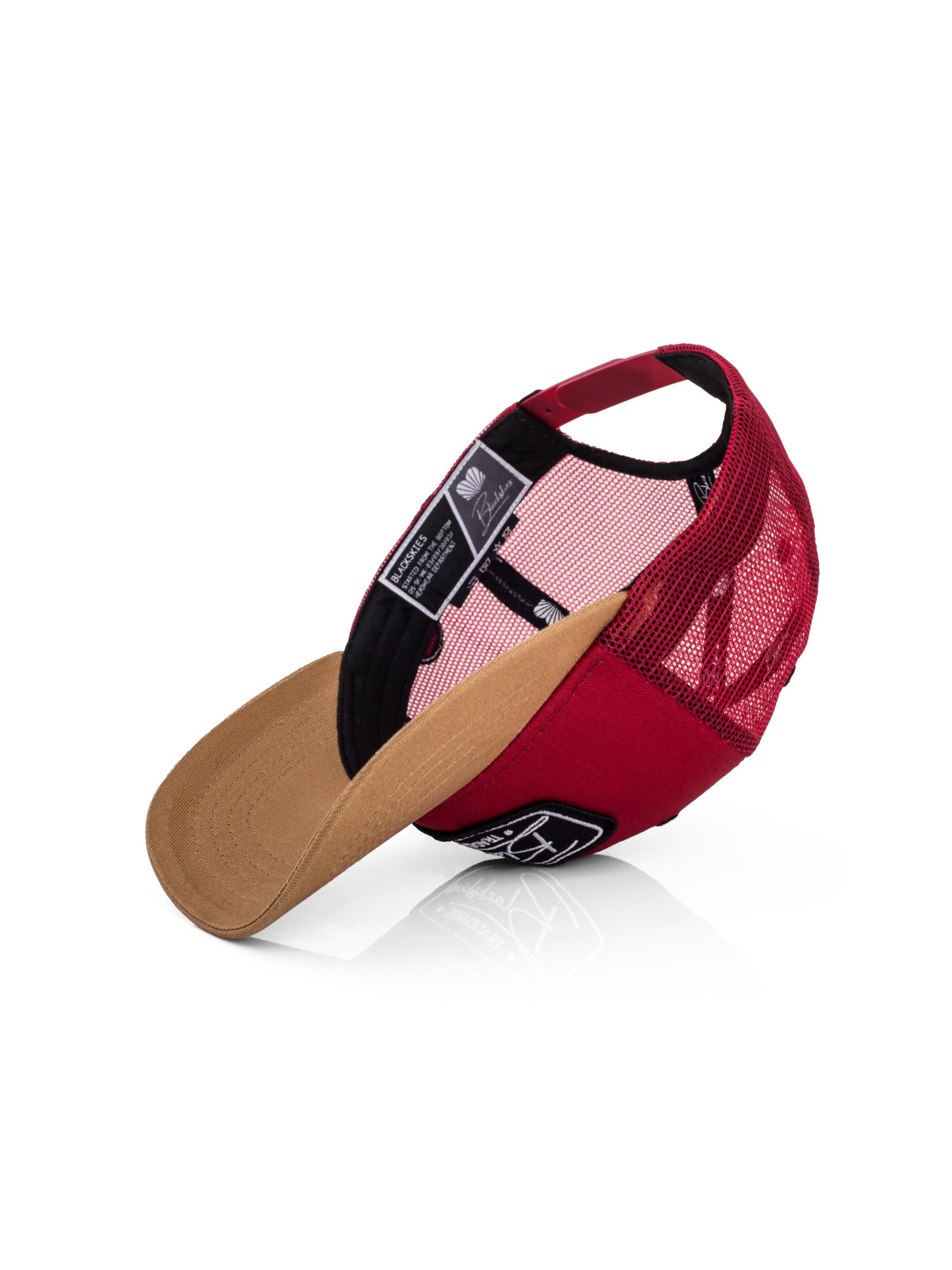 Blackskies Cap 'Race' in Red