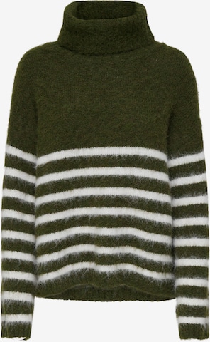 ONLY Sweter 'ONLPERIL' w kolorze zielony: przód