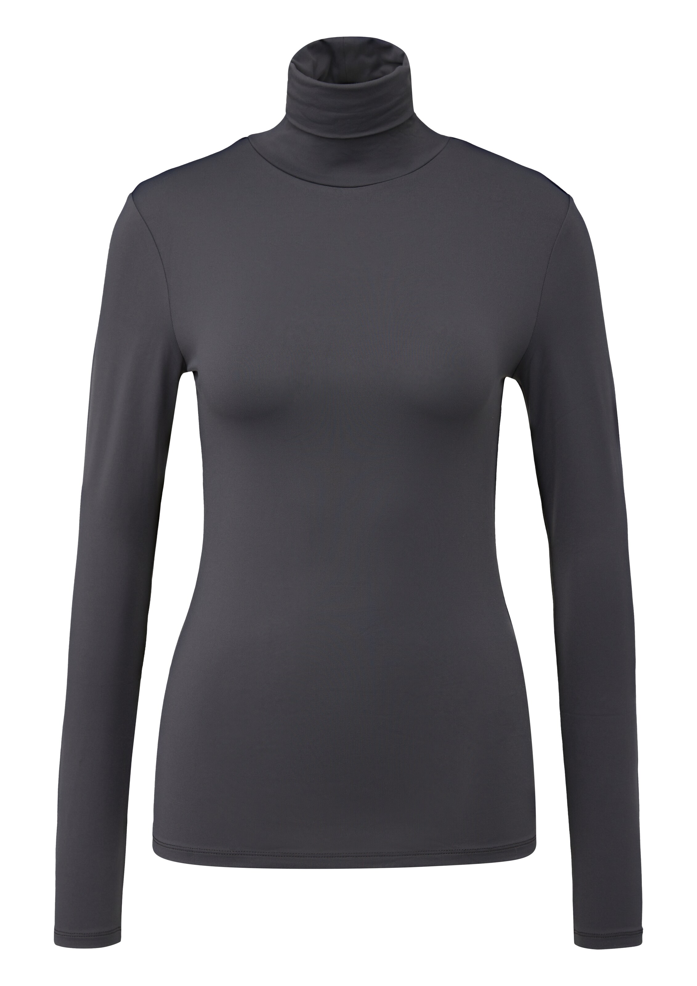 T-shirt QS en gris : devant