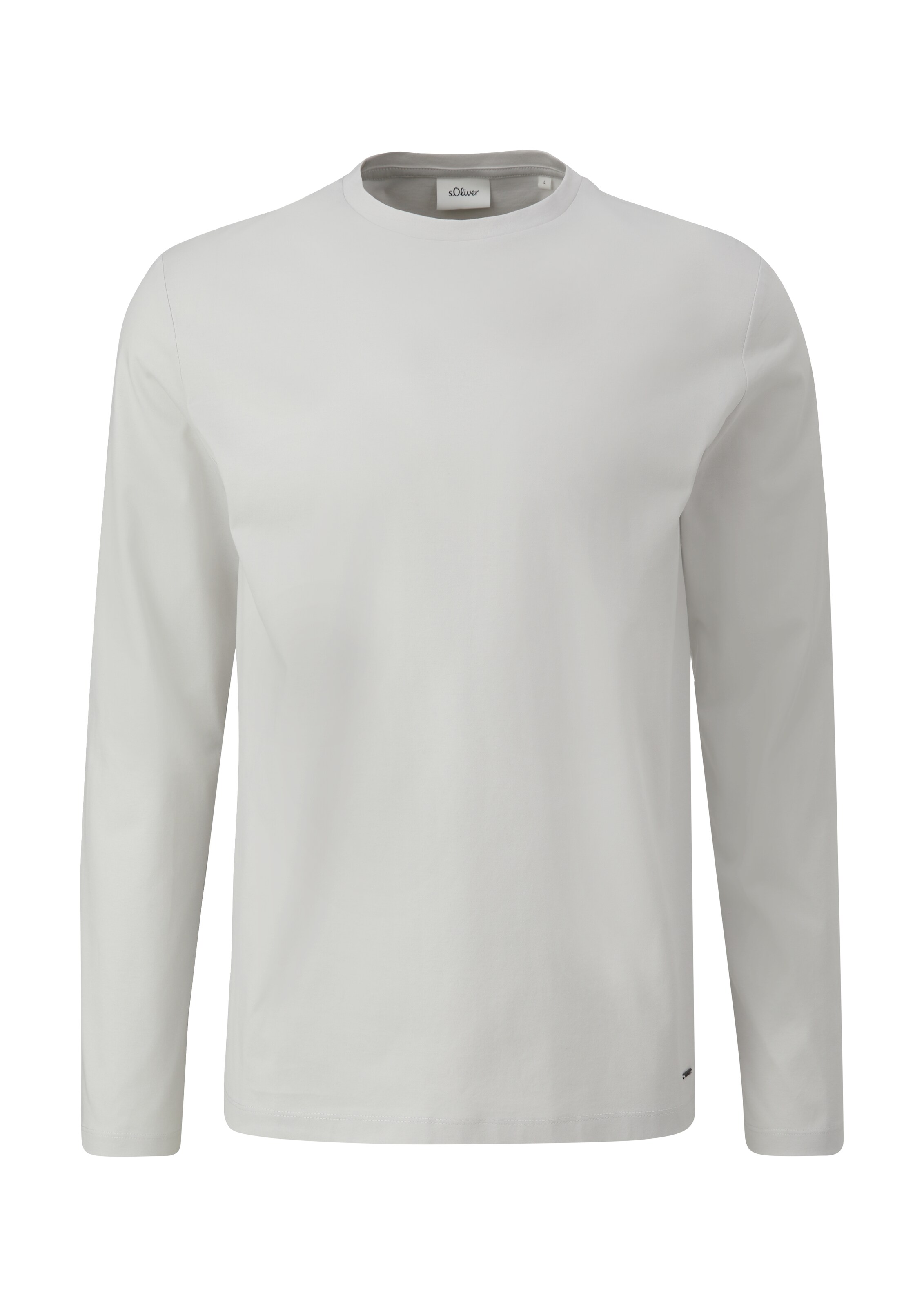 s.Oliver BLACK LABEL Shirt in Grey: front