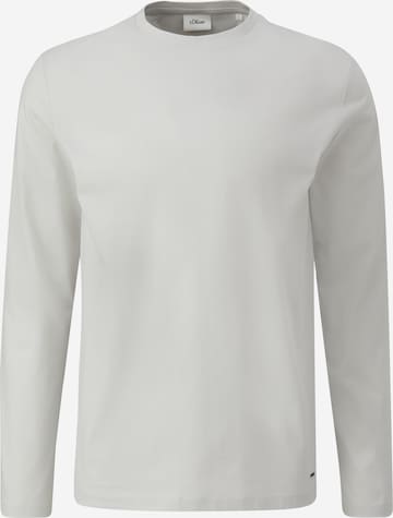 s.Oliver BLACK LABEL Shirt in Grau: predná strana
