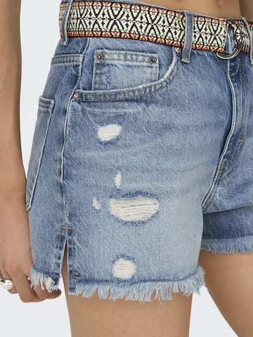 ONLY Regular Jeans in Blauw