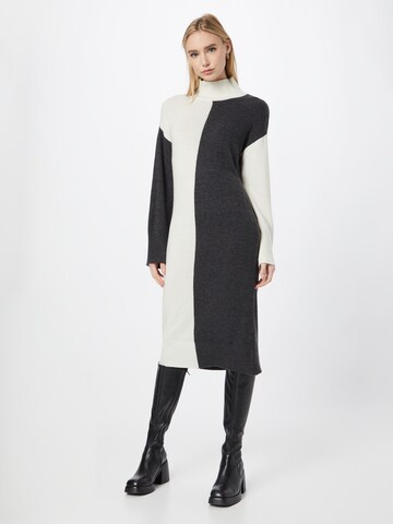 Esprit Collection Knitted dress in Black: front