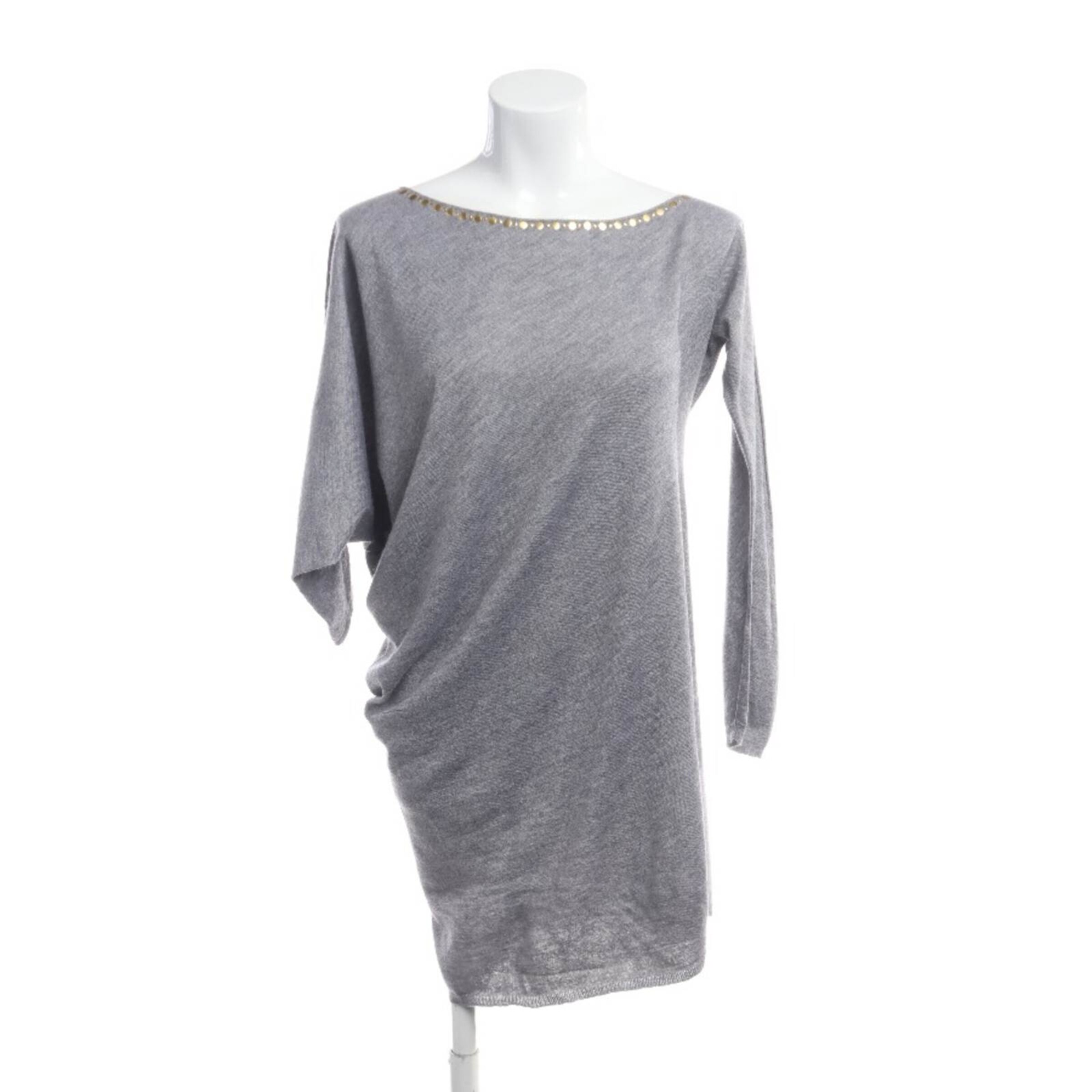 Malo Kleid M in Grau: Vorderseite