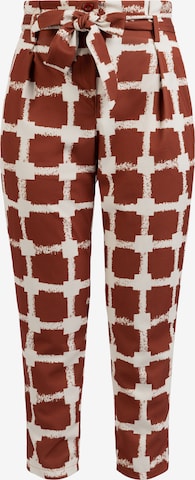 faina - Pantalón en naranja: frente