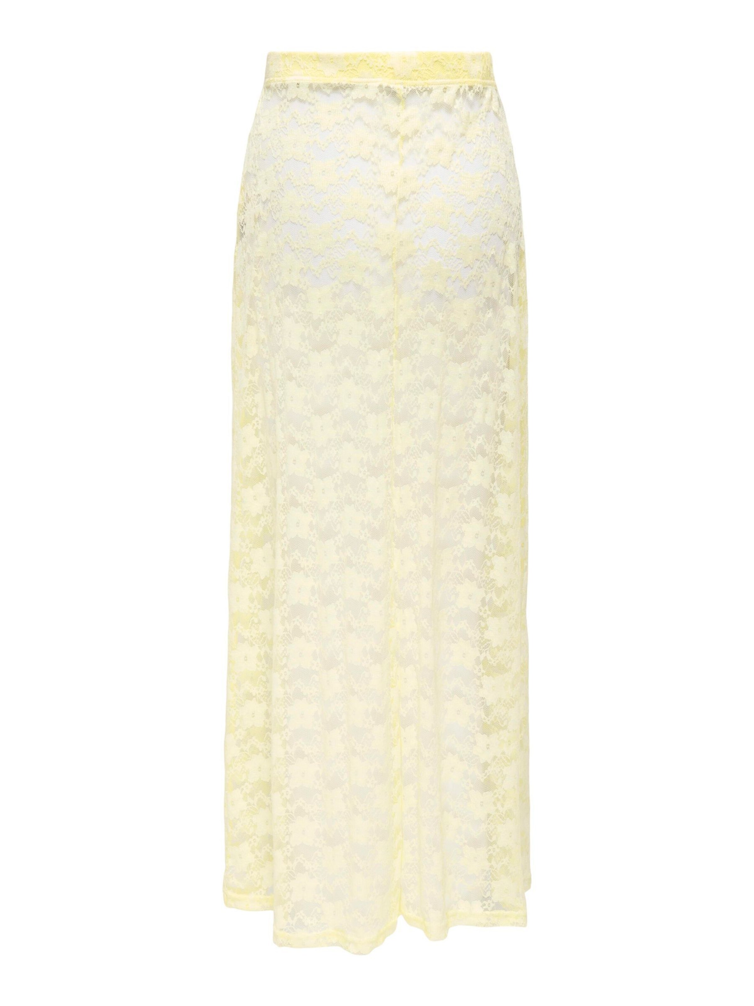 ONLY - Falda 'ONLJen' en amarillo