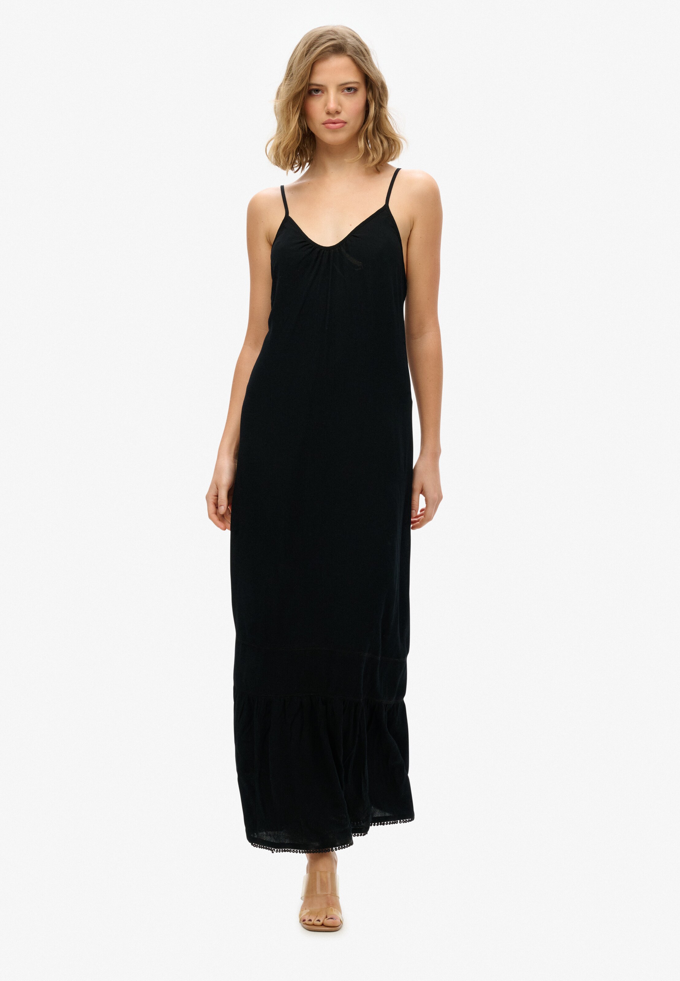 Superdry Kleid in Schwarz: Vorderseite