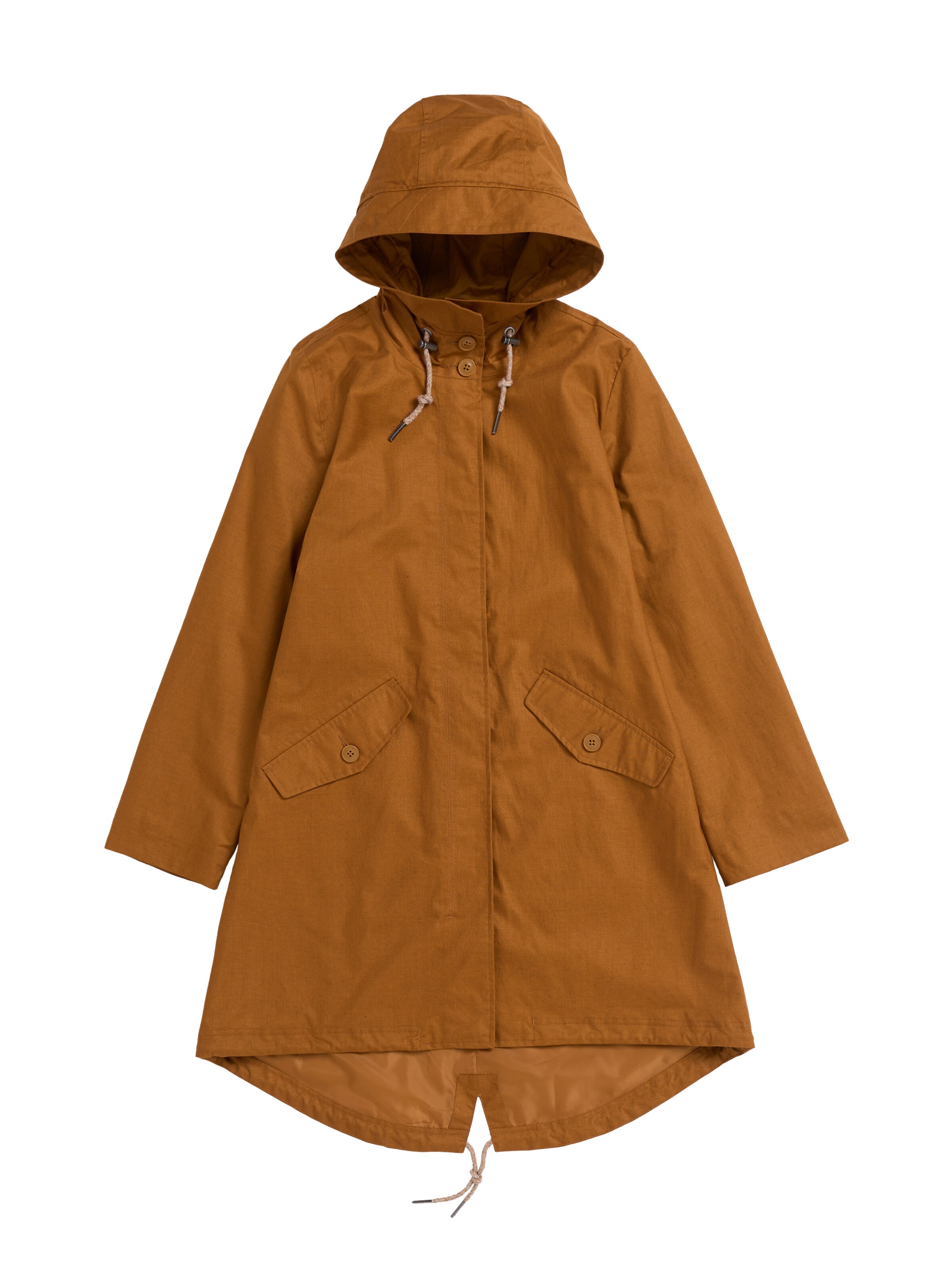 Manteau mi-saison 'Seafaring' Seasalt Cornwall en marron : devant