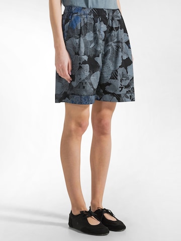 DEHA Regular Trousers in Black: front