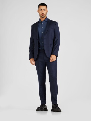 TOMMY HILFIGER Slim Fit Hemd in Blau