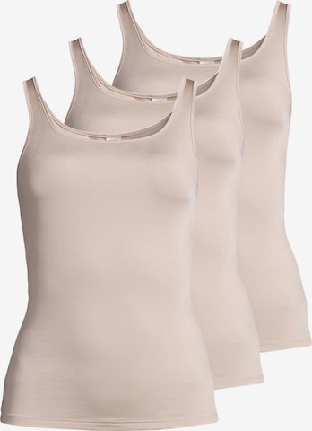 Nina von C. Unterhemd 'Pure' in Beige: Vorderseite