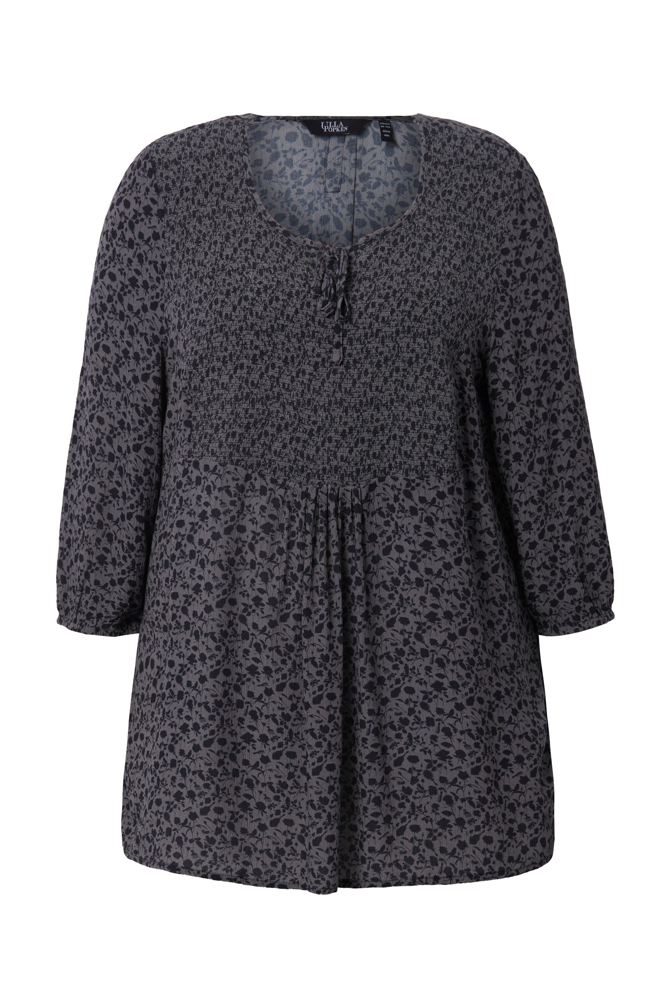 Ulla Popken Tuniek in Grijs: voorkant