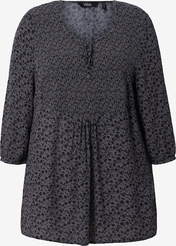 Ulla Popken Tuniek in Grijs: voorkant