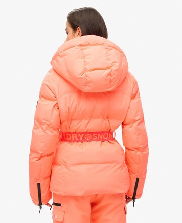 Veste de sport Superdry en orange