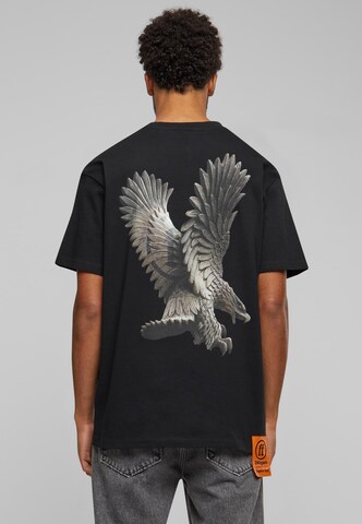 T-Shirt 'Eagle' Forgotten Faces en noir : devant