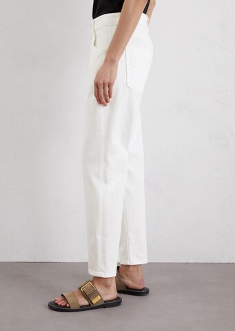 Marc O'Polo Loosefit Jeans 'Model Theda' in Weiß