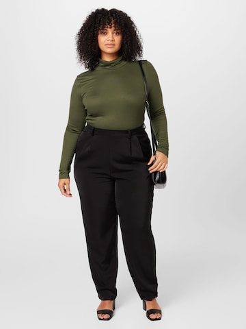 Guido Maria Kretschmer Curvy Shirt 'Saskia' in Green