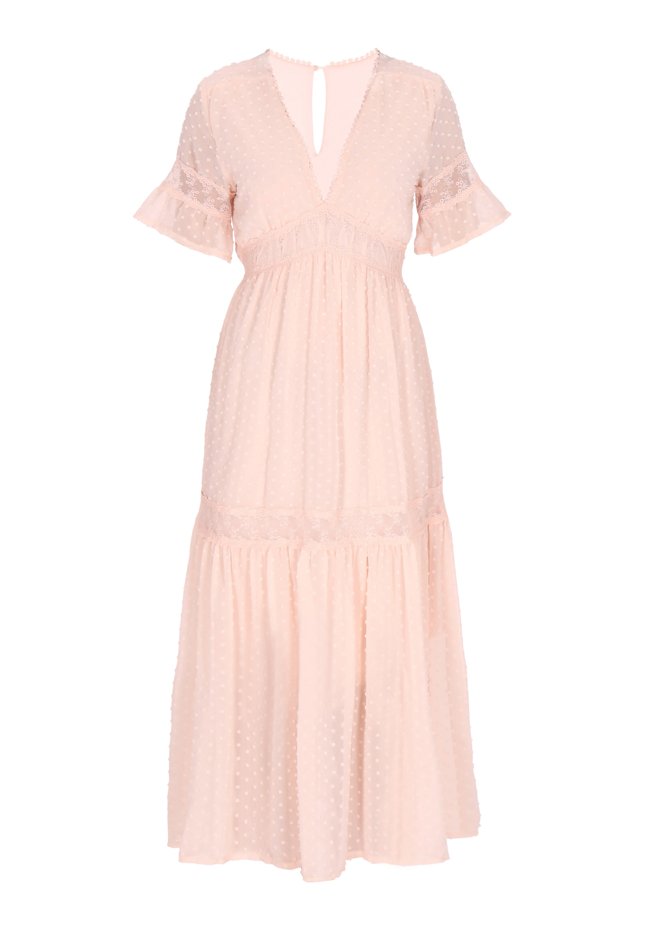 faina Рокля в розово: отпред