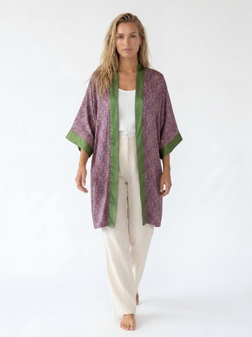 Kimono 'Malabar Midi Kimono' di Shop Karey in lilla