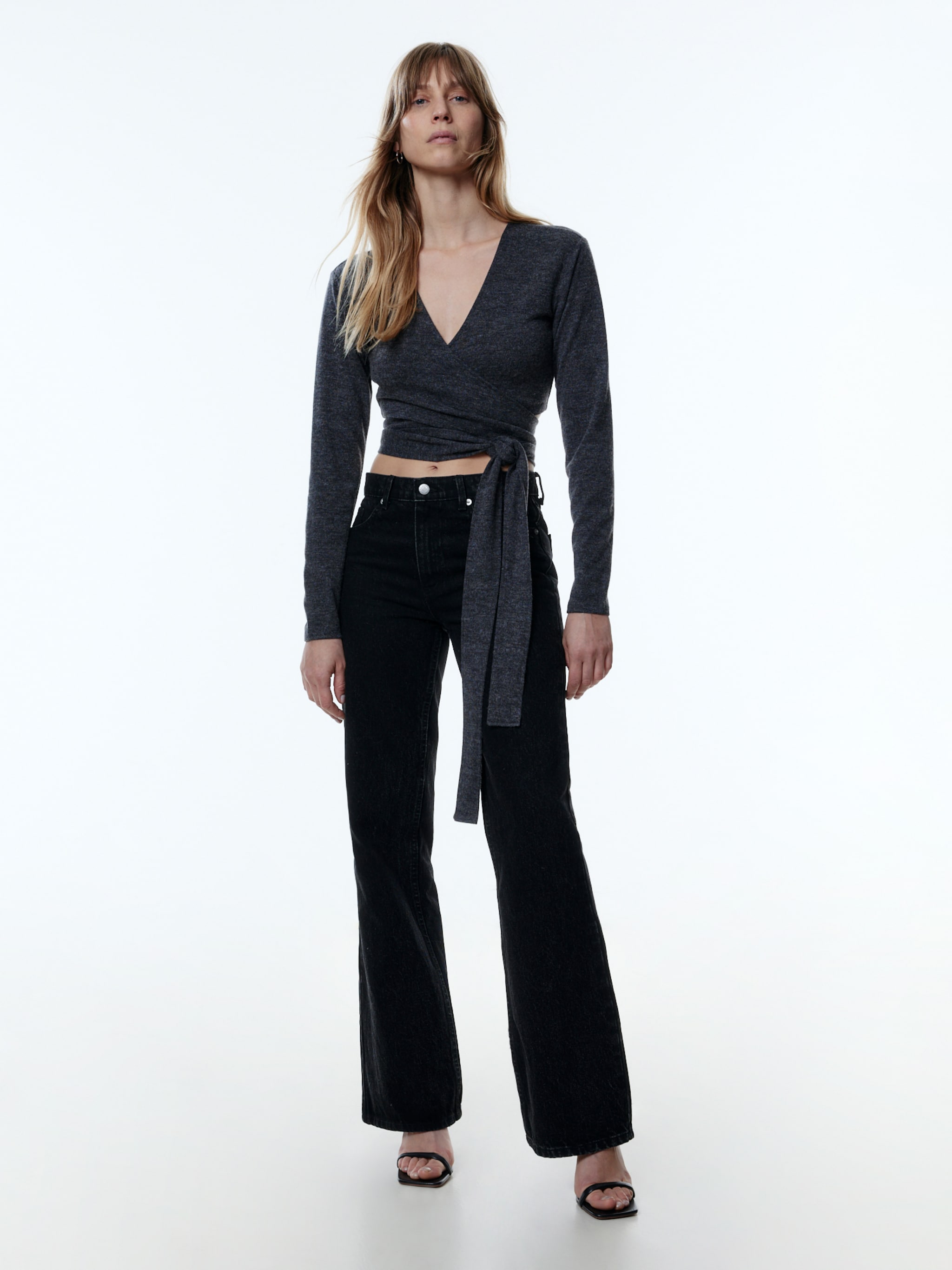 EDITED Produkte Shirt 'Xelena' dunkelgrau