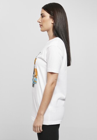 Merchcode T-Shirt 'Let´s Jam' in Weiß