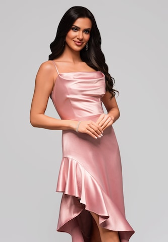 Ombre Avondjurk in Roze: voorkant