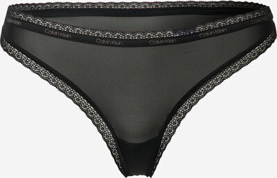 Calvin Klein Underwear Stringid must, Tootevaade