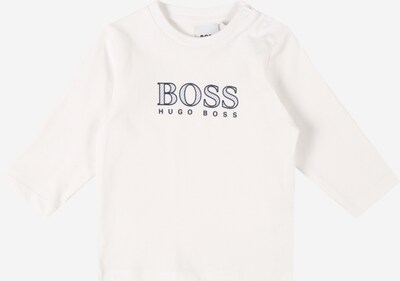 BOSS Kidswear Shirt in de kleur Blauw / Nachtblauw / Wit, Productweergave