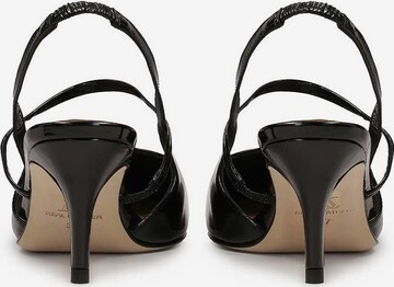 Kazar Γόβες slingback σε μαύρο