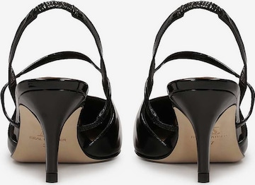 Kazar Γόβες slingback σε μαύρο