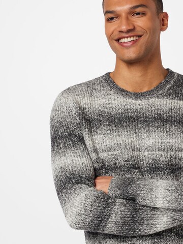 TOM TAILOR DENIM Sweater in Grey