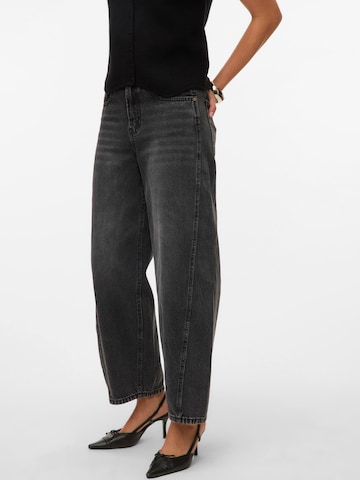 VERO MODA Baggy Jeans 'VMZELDA' i sort