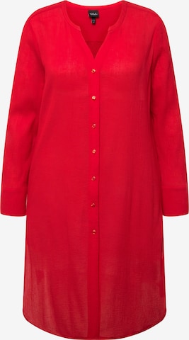 Tunique Ulla Popken en rouge : devant