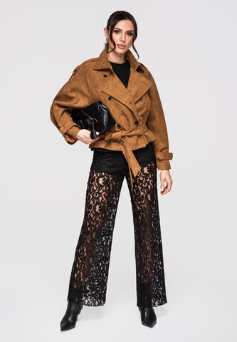 Ombre Tussenjas in Bruin