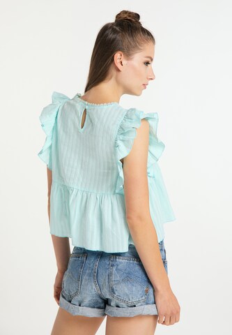 MYMO Blouse in Blue