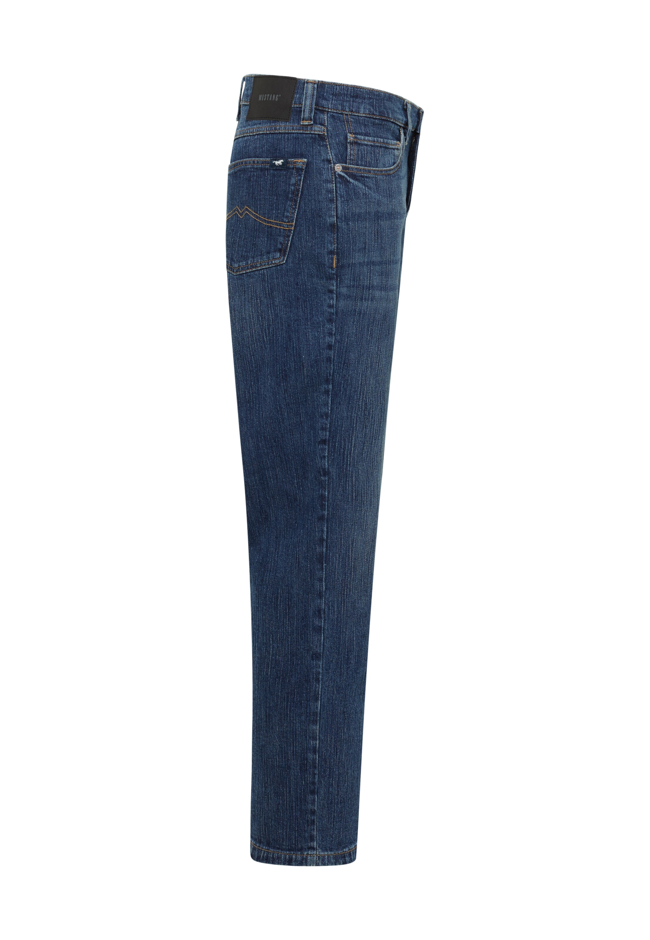 MUSTANG Loosefit Jeans in Blau