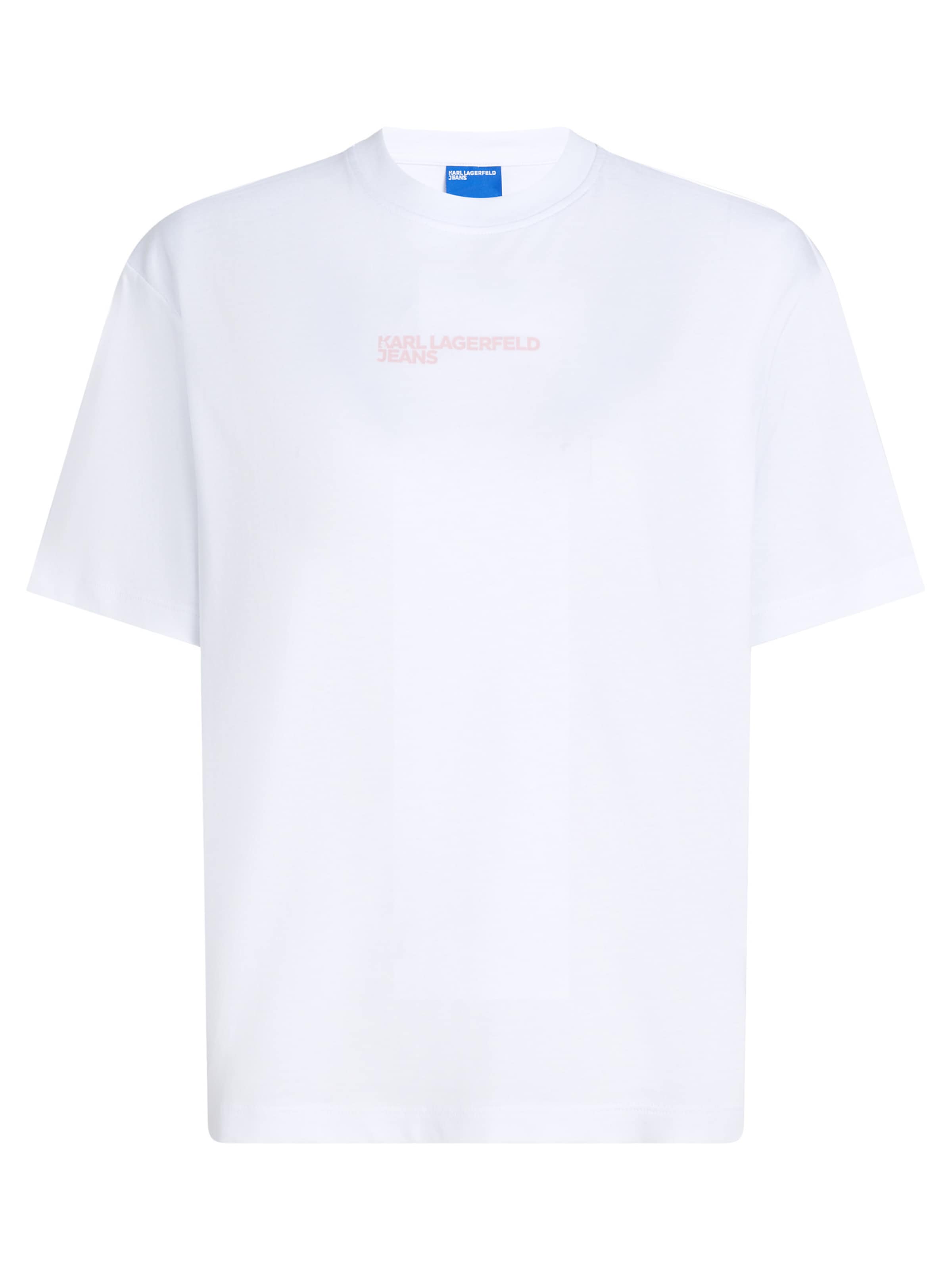 KARL LAGERFELD JEANS Póló - fehér: elől