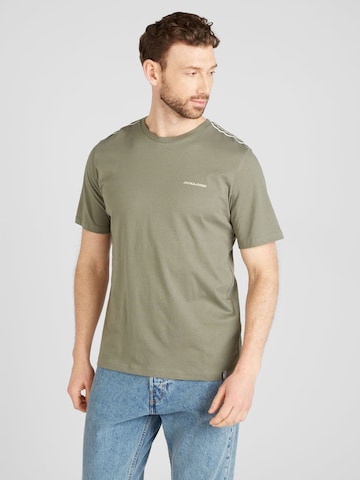 JACK & JONES T-Shirt 'PARKER' in Grün: predná strana