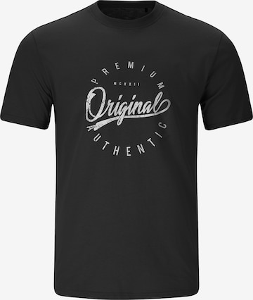 NOU Shirt 'Radomi' in Black: front