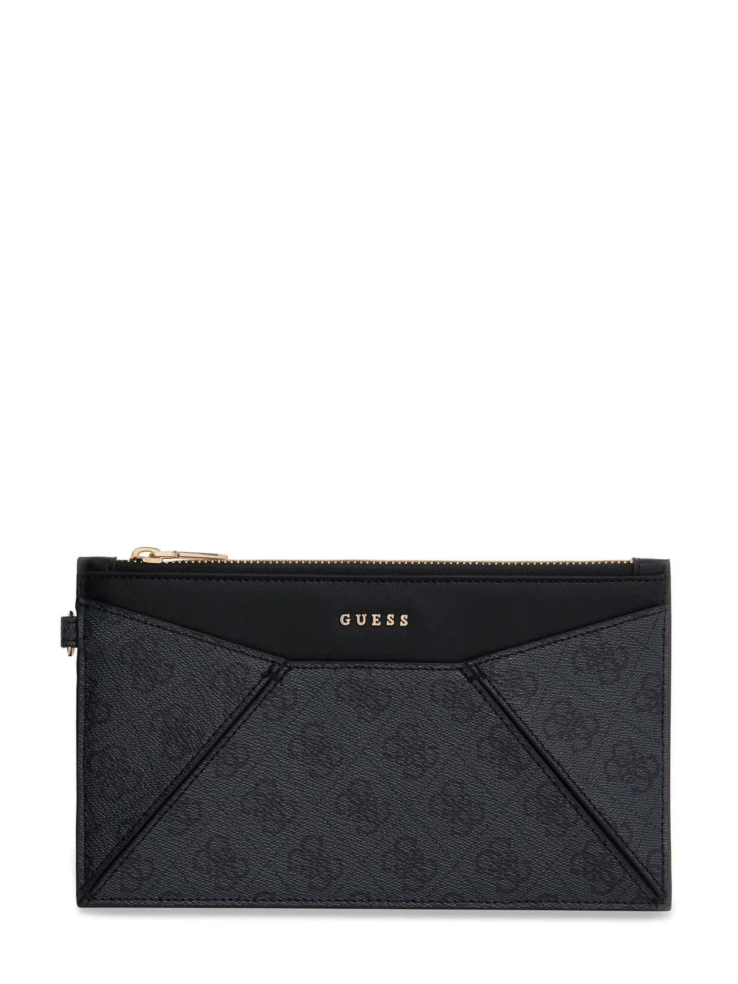 GUESS Clutch in Black: front
