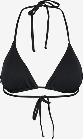 PIECES Triangle Bikini top 'ALISA' in Black