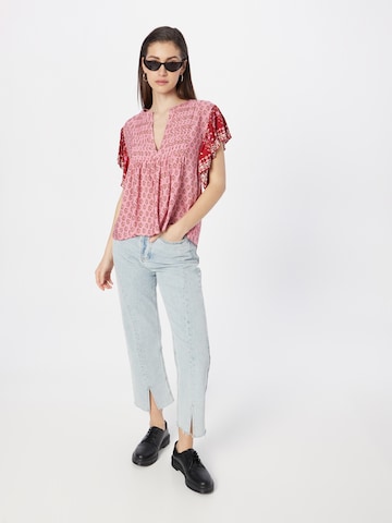 Lollys Laundry Blouse 'Isabel' in Roze